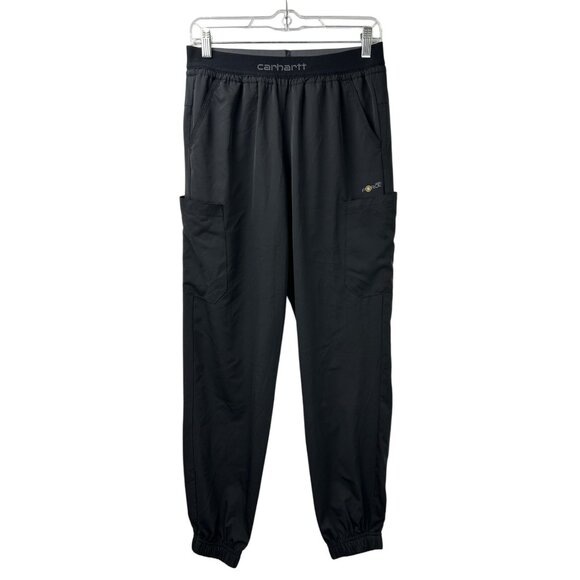 Carhartt Force Pants Mens Small Black Jogger Athletic Workwear Cargo Lightweight - Picture 7 of 15